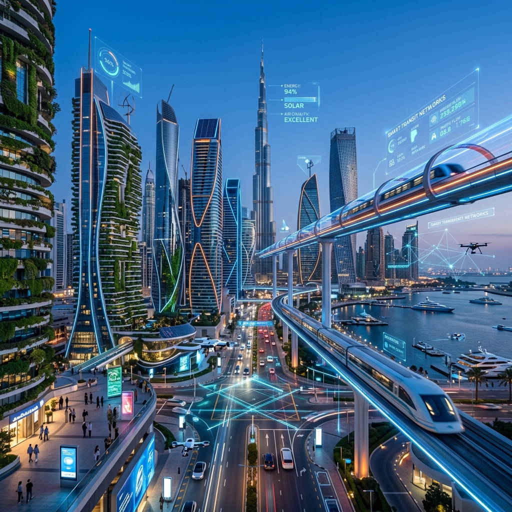 Future Transportation Dubai Hyperloop Autonomous